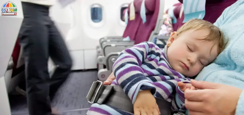 کنترل و سرگرم کردن کودکان در هواپیما