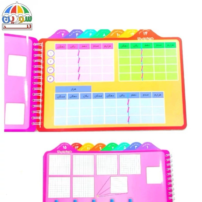 دفترچه مجموعه کارت های وایت بردی کلاس پنجم - Image 4