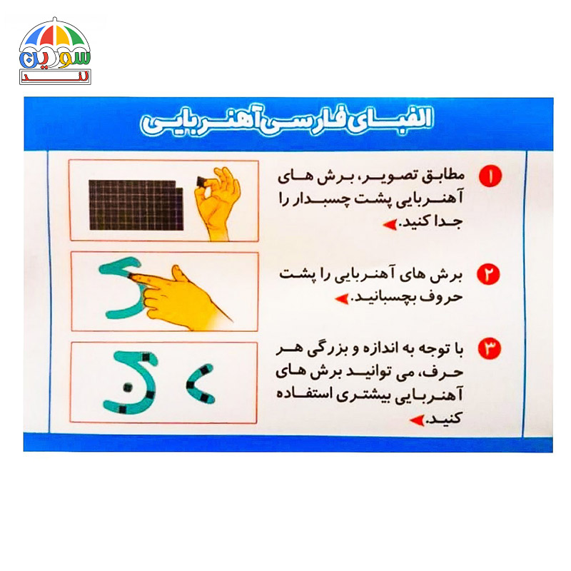 الفبای آهنربایی کیفی نوآموز