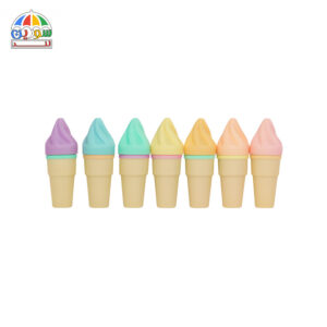 ماژیک هایلایت بستنی قیفی پک 6 عددی